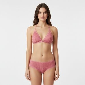 Victoria's Secret Lace Front Closure Bralette Small